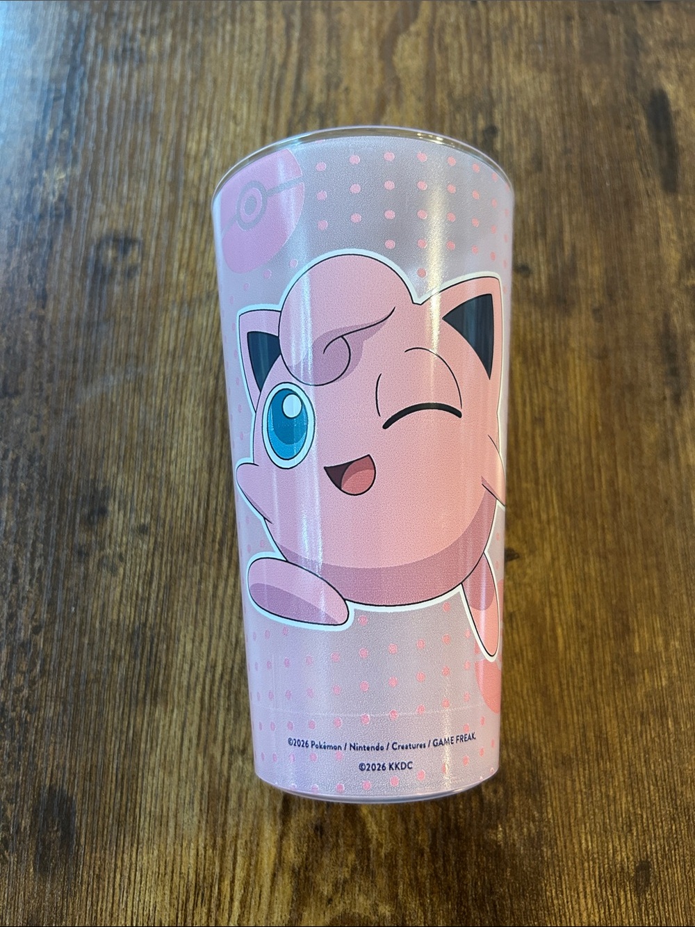 Jigglypuff Pink Krispy Cream Limited Edition Tumbler